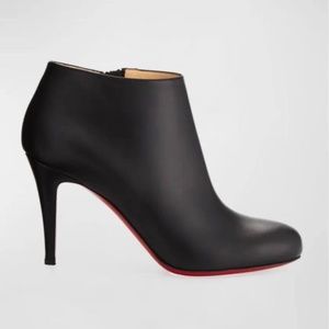 Christian Louboutin - Belle Leather Red-Sole Ankle Boots